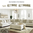 Signature Design by Ashley Rawcliffe Oversized Accent Ottoman in Parchment
