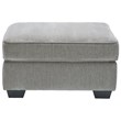 Signature Design by Ashley Altari Oversized Accent Ottoman in Alloy