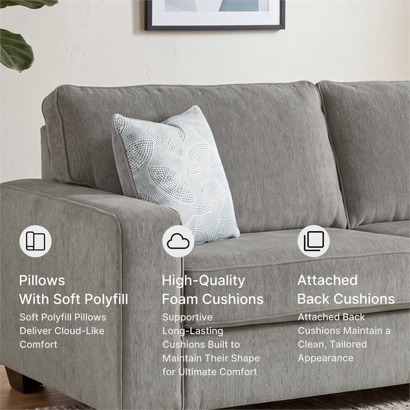 Signature Design by Ashley Altari Queen Sleeper Sofa in Alloy