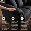 Signature Design by Ashley Darcy Loveseat in Black