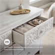 Signature Design by Ashley Paxberry 6 Drawer Dresser in Whitewash