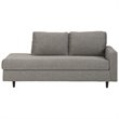 Signature Design by Ashley Lyman Right Arm Corner Chaise in Graphite