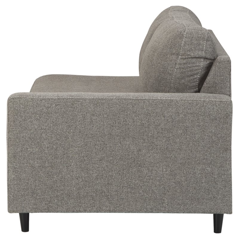 Signature Design by Ashley Lyman Right Arm Corner Chaise in Graphite