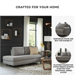 Signature Design by Ashley Lyman Right Arm Corner Chaise in Graphite