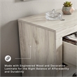 Signature Design by Ashley Cambeck Narrow 5 Drawer Chest in Whitewash