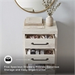 Signature Design by Ashley Cambeck Narrow 5 Drawer Chest in Whitewash