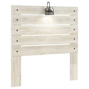 Signature Design by Ashley Cambeck Full Panel Headboard in Whitewash