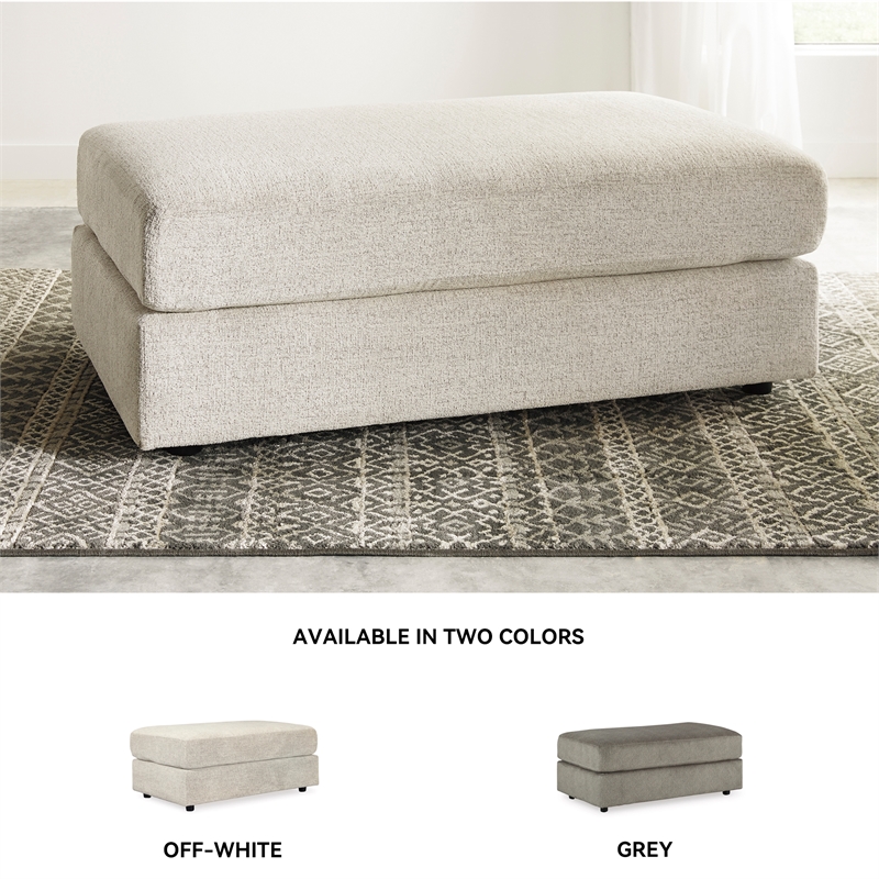 Signature Design by Ashley Soletren Oversized Accent Ottoman in Stone