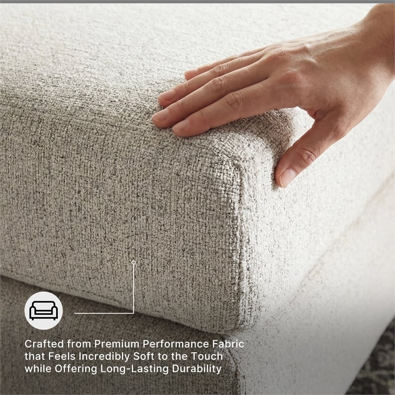 Signature Design by Ashley Soletren Oversized Accent Ottoman in Stone