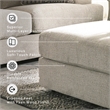 Signature Design by Ashley Soletren Oversized Accent Ottoman in Stone