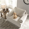 Signature Design by Ashley Soletren Oversized Accent Chair in Stone