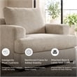 Signature Design by Ashley Soletren Oversized Accent Chair in Stone