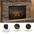 Signature Design by Ashley Entertainment Accessories LG Fireplace Insert