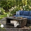 Signature Design by Ashley Grasson Lane Patio Coffee Table in Brown