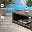 Signature Design by Ashley Grasson Lane Patio Coffee Table in Brown