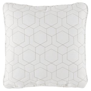 Signature Design by Ashley Laranae 18&quot x 18&quot Polyester Fabric Pillow in Cream