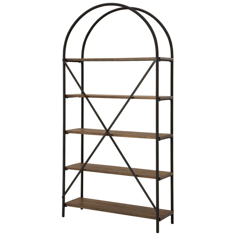 Signature Design by Ashley Galtbury Brown/Black Bookcase