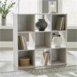 Ashley Furniture Paxberry Nine Cube Engineered Wood Organizer in White Wash