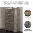 Ashley Furniture Ralinksi Four Drawer Engineered Wood Chest in Gray