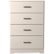 Ashley Furniture Stelsie Four Drawer Engineered Wood Chest in White