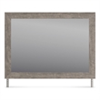 Signature Design by Ashley Bayzor Engineered Wood Bedroom Mirror in Warm Gray