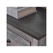 Ashley Furniture Bronyan 4-Drawer Wood Chest in Rustic Charcoal