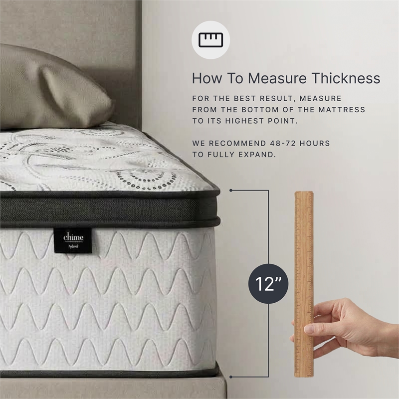 Ashley Furniture 1100 Series Fabric Twin Mattress in Gray