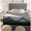 Ashley Furniture 1100 Series Fabric Twin Mattress in Gray