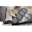 Ashley Furniture 1100 Series Fabric Twin Mattress in Gray