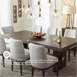 Ashley Furniture Burkhaus Rectangular Wood Dining Extension Table in Dark Brown