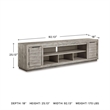 Ashley Furniture Naydell Wood TV Stand for TVs up to 105