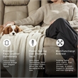 Ashley Furniture Next-Gen DuraPella Faux Leather Power Reclining Sofa in Brown