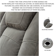 Ashley Furniture Next-Gen DuraPella Faux Leather Power Recliner in Gray