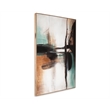 Signature Design by Ashley Brunonia Canvas Fabric Wall Art in Orange and Green