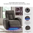 Signature Design by Ashley Feazada Gray Power Recliner