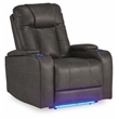 Signature Design by Ashley Feazada Gray Power Recliner