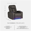 Signature Design by Ashley Feazada Gray Power Recliner