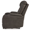 Signature Design by Ashley Feazada Gray Power Recliner