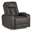 Signature Design by Ashley Feazada Gray Power Recliner