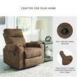 Signature Design by Ashley Edenwold Brown Recliner