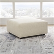 Signature Design by Ashley Edenfield Beige Oversized Accent Ottoman