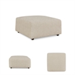 Signature Design by Ashley Edenfield Beige Oversized Accent Ottoman