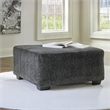 Signature Design by Ashley Biddeford Gray Oversized Accent Ottoman