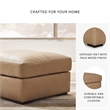 Signature Design by Ashley Bandon Toffee Oversized Accent Ottoman