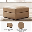 Signature Design by Ashley Bandon Toffee Oversized Accent Ottoman