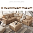 Signature Design by Ashley Bandon Toffee Oversized Accent Ottoman