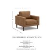 Signature Design by Ashley Telora Caramel Chair