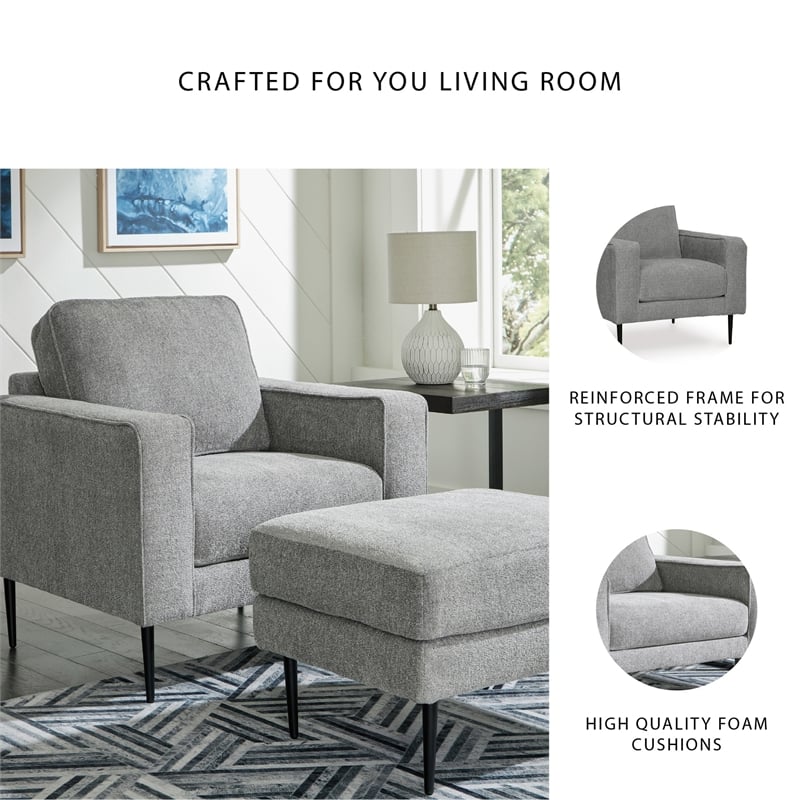 Signature Design by Ashley Hazela Charcoal Chair