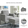 Signature Design by Ashley Hazela Charcoal Chair