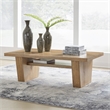 Signature Design by Ashley Kristiland Light Brown Coffee Table